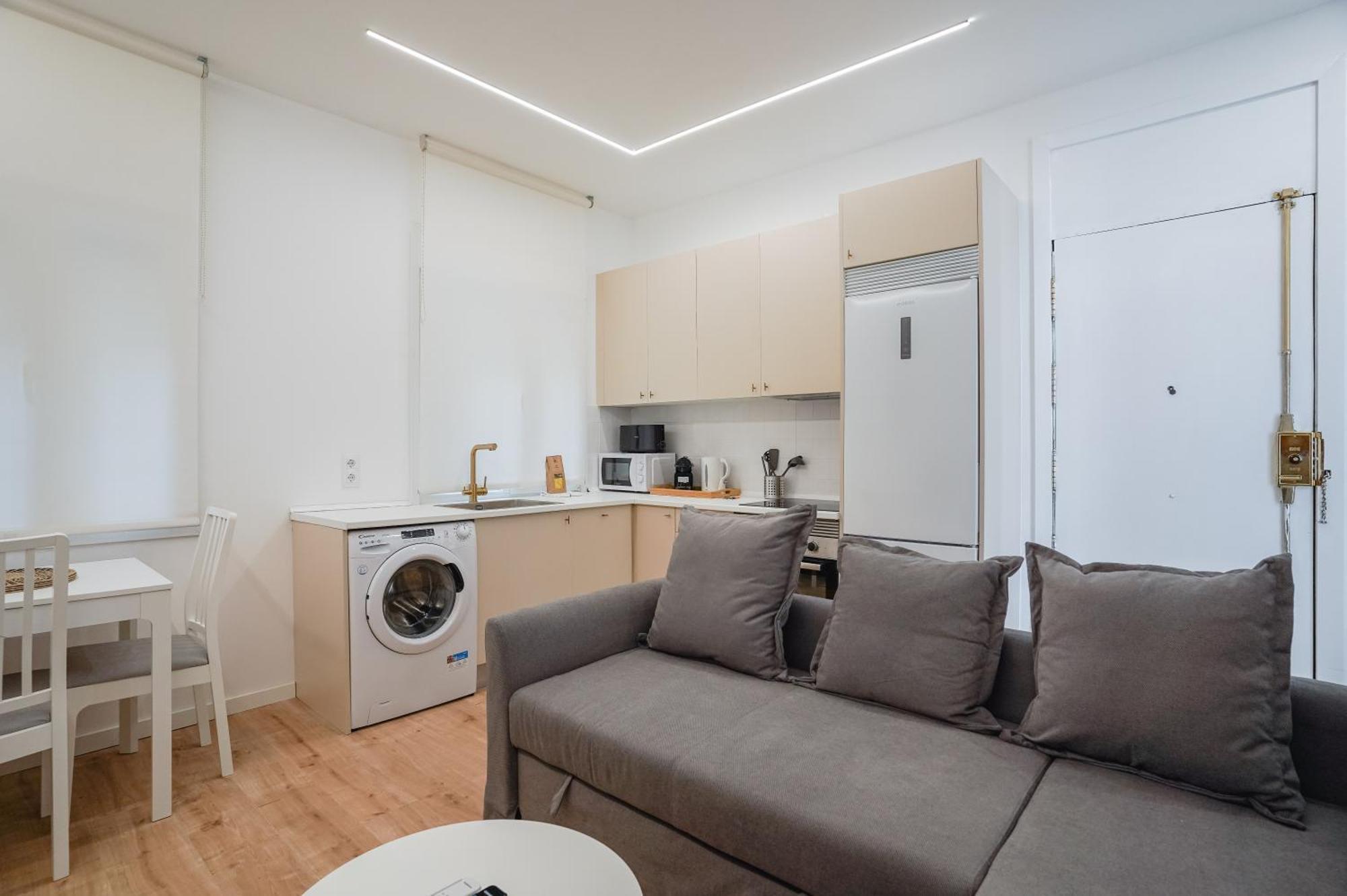 Cozy And Modern-1Bedroom 1Bathroom-Delicias Madrid Dış mekan fotoğraf